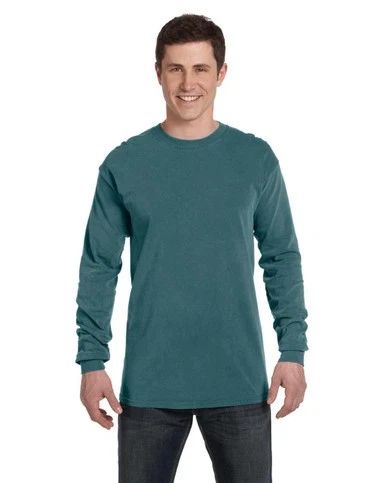 Comfort Colors Men's Garment Dyed Ring Spun Long-Sleeve T-Shirt C6014 S-3XL
