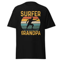 Surfer Grandpa T-Shirt Surfing Fathers Day Funny Surfer Shirt