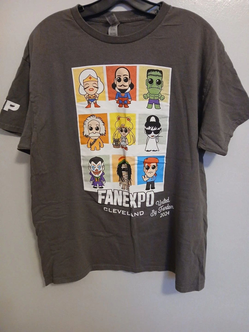 Unisex Gildan Heavy Cotton Fanexpo Cleveland 2024 Short Sleeve Graphic...