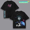 Marathon Glitch Cyberpunk Graphic Tee Streetwear T-Shirt