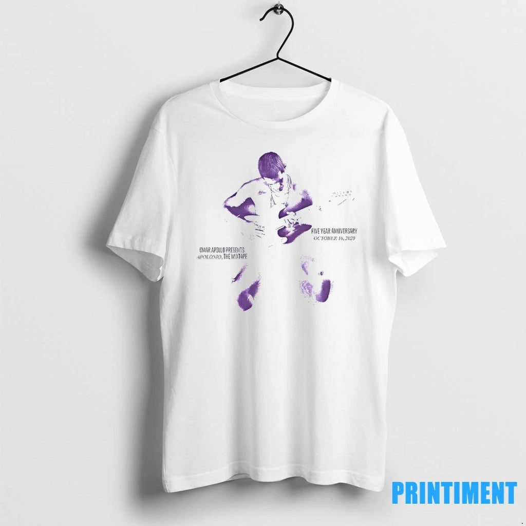 Omar Apollo Presents Apolonio The Mixtape Five Year Anniversary October 16 2020 Tshirts Sweater