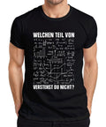What Part Of Math Don't You Understand Formulas Nerd IQ Funny Men's T-Shirt