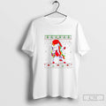 Classic Dabbing Unicorn In Santa Hat Ugly Christmas T Shirts