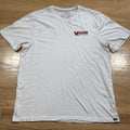 Volcom Modern Fit Organic Cotton T-Shirt Men’s L white graphic surf skateboard