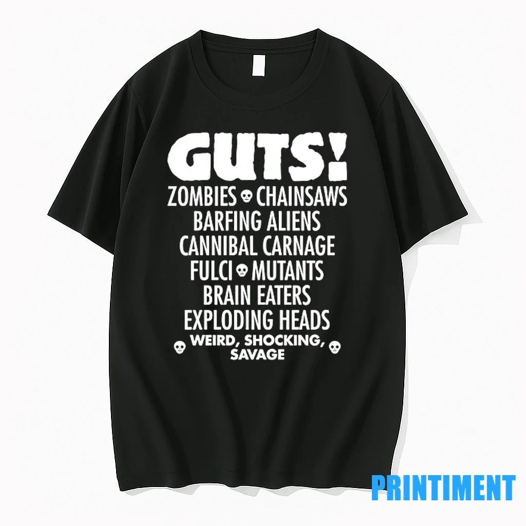 Guts Zombies Chainsaws Barfing Aliens Cannibal Carnage Fulci Mutants Brain Eaters Tshirts Sweater
