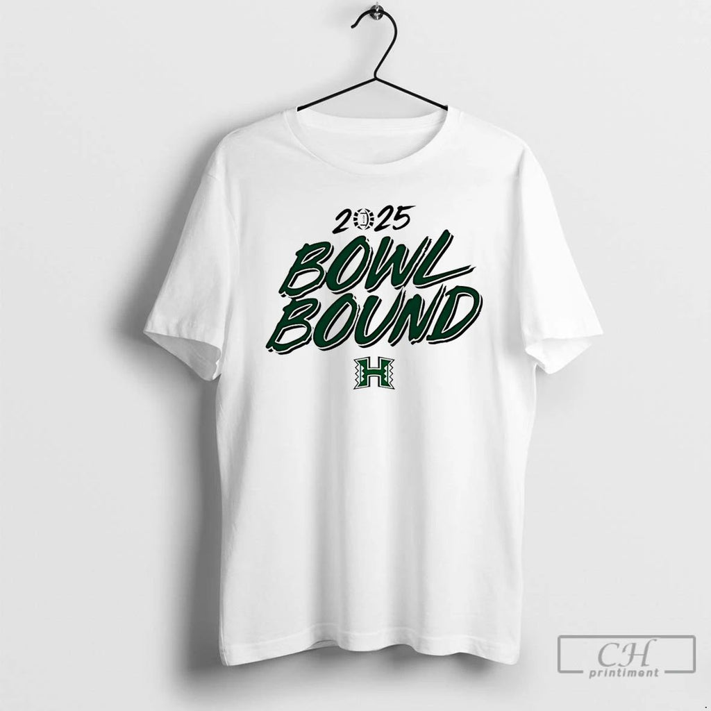 Classic 2025 Bowl Bound Rainbow Warriors Football T Shirts