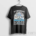 Premium 30th Anniversary 1995 2025 Carolina Panthers Legends Thank You For The Memories