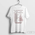 Premium My Chemical Romance Draag North American Stadium Tour Dateback T Shirts