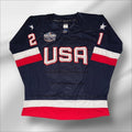 Dylan Larkin Signed / Autographed Team Usa 4 Nations Jersey