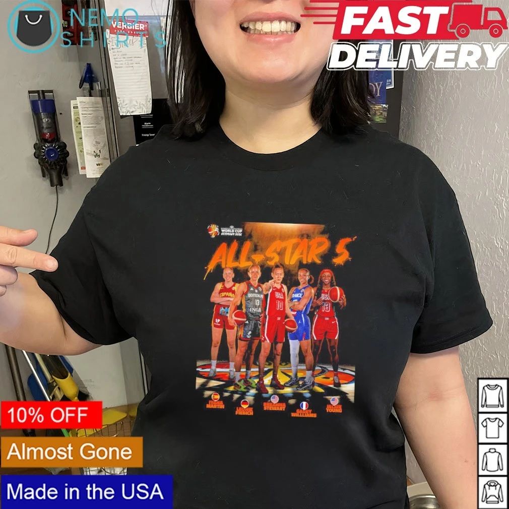 FIBA Women’s Basketball World Cup 2026 All-Star 5 shirt