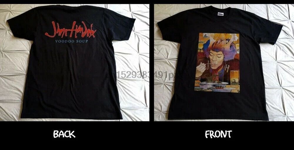 un-tru Vintage Jimmy Hendrix voodoo Soup WINTERLAND 1990S ERA!! T Shirt
