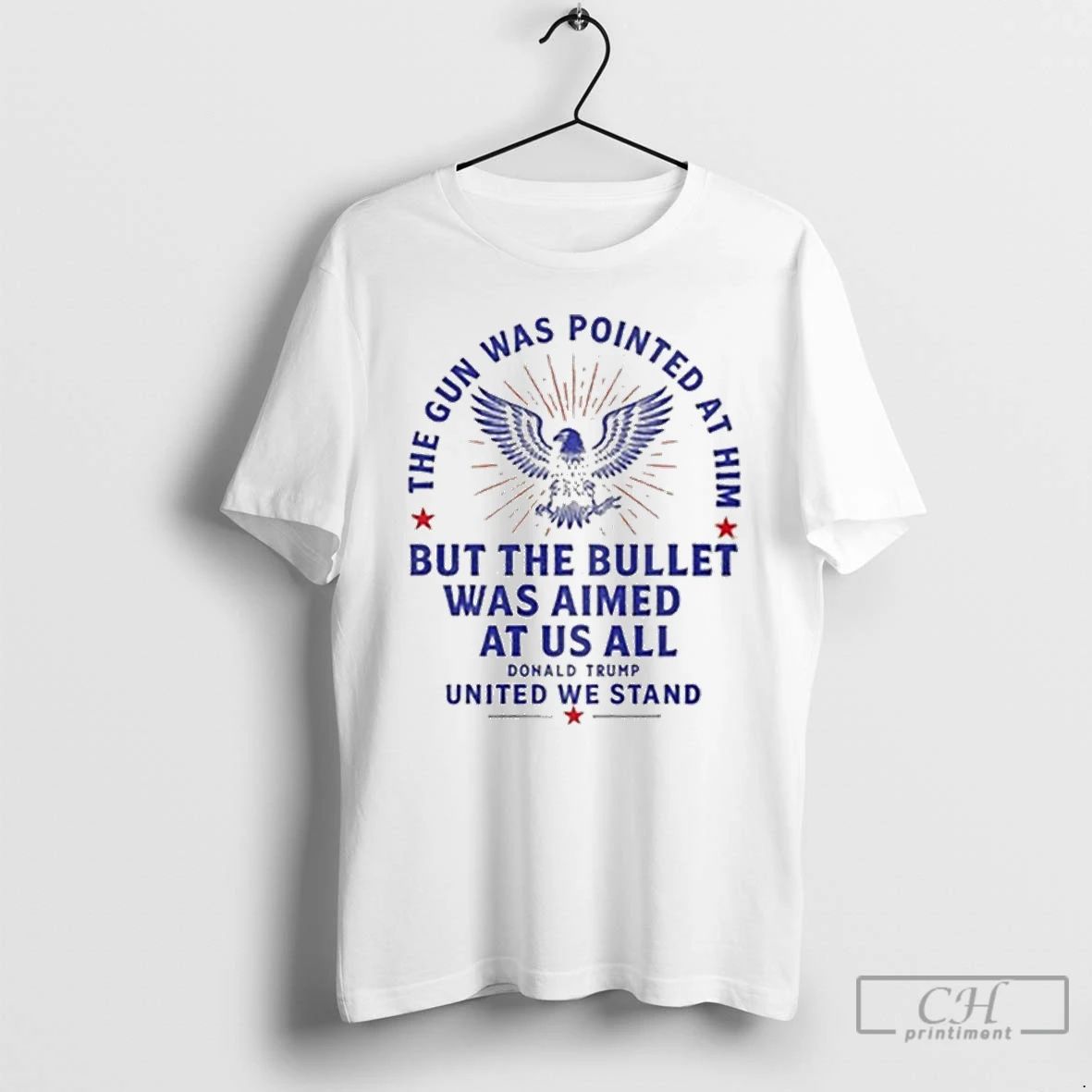 Premium Donald Trump The Gun Was Pointed At Him But The Bullet Was Aimed At
