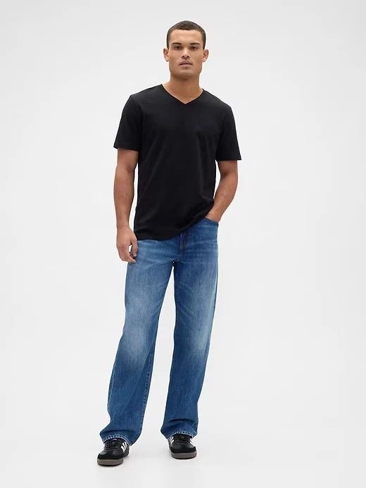 Everyday Soft V-Neck T-Shirt ( 2 pack will be delivered )