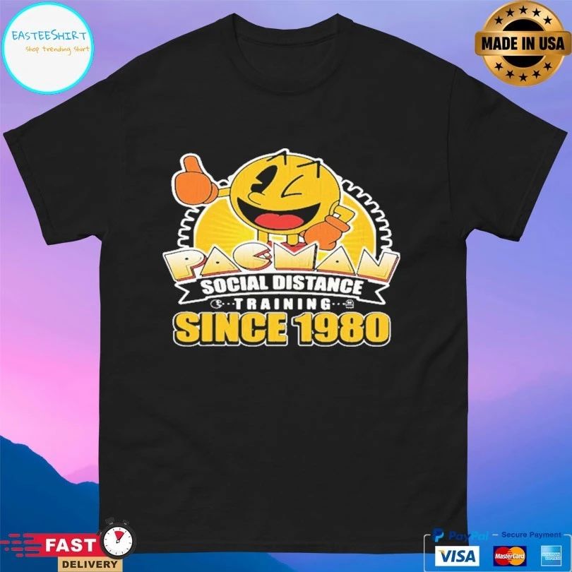Pacman Social Distance Training Since 1980 T-shirt