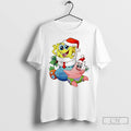 Premium Stocking Stuffer Sponge And Star Christmas T Shirts