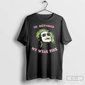 Classic Beetlejuice In October We Wear Pink Breast Cancer T Shirts
