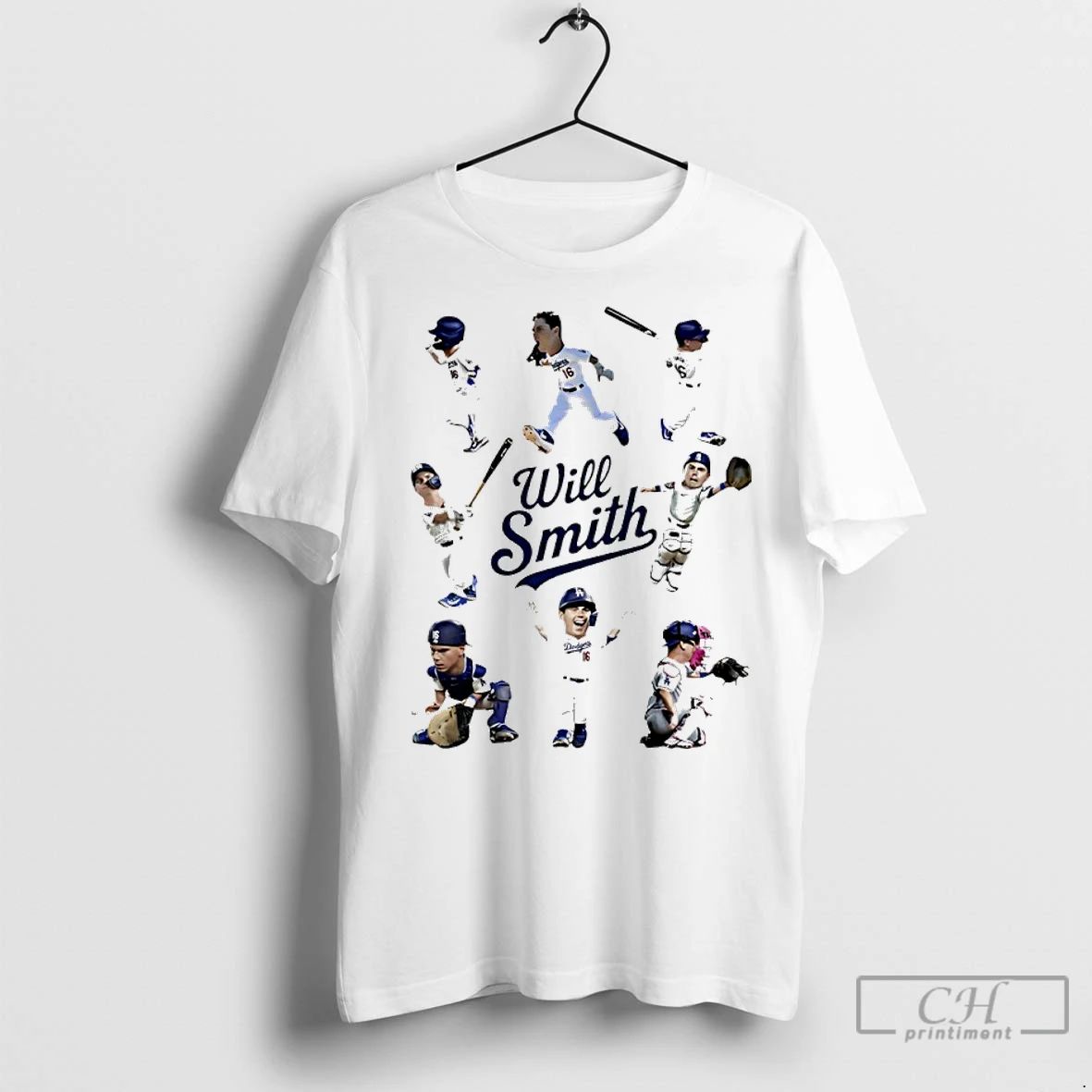 Premium Will Smith Los Angeles Dodgers Catcher Player Natural Moment