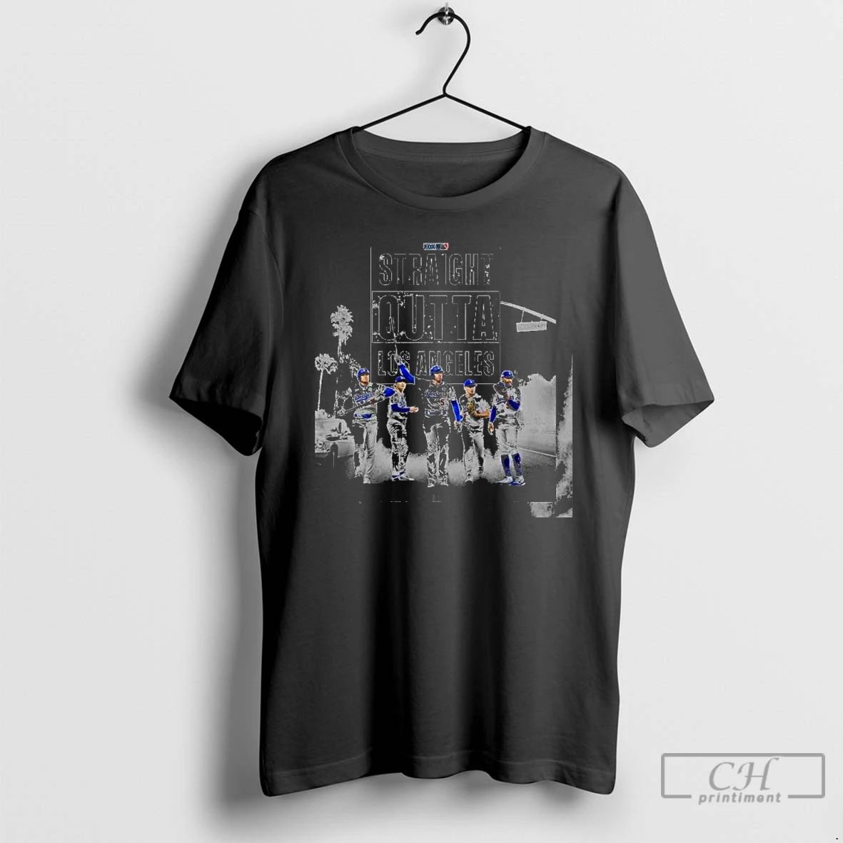Premium Straight Outta Los Angeles Dodgers T Shirts
