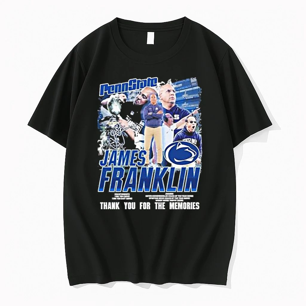 Penn State James Franklin Thank You For The Memories Tshirts Sweater