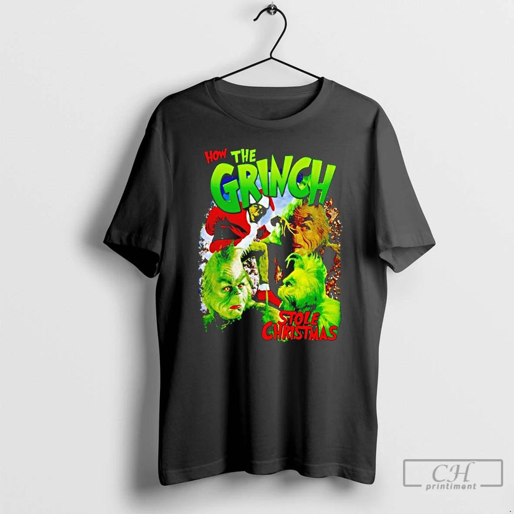 Premium How The Grinch Stole Christmas Movie Graphic T Shirts