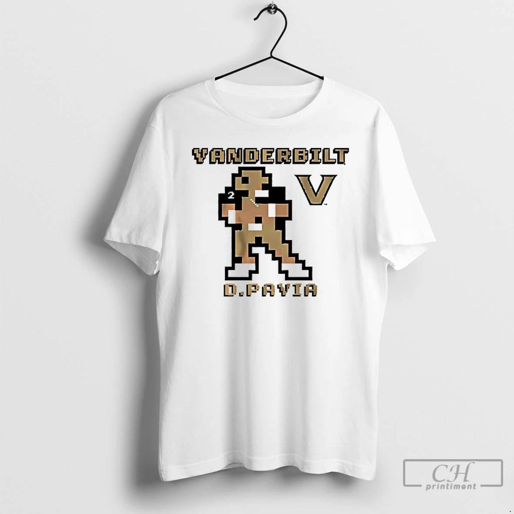 Premium Vanderbilt Commodores Football Diego Pavia Retro Baller T Shirts