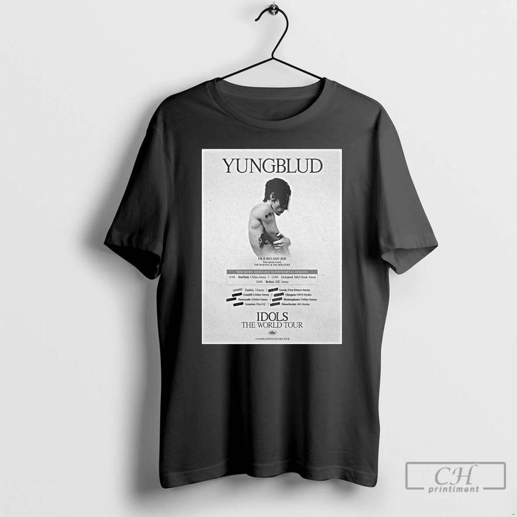 Classic Yungblud And Ireland Tour 2026 Long Sleve T Shirts