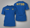 NTSB National Transportation Safety Board Agency -  Custom front and back tee
