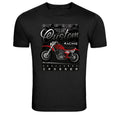 Street Custom Racing Crosser Motorcycle Graphic T-Shirt