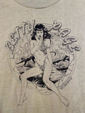 Steve Woron 1990 BETTY PAGE Tshirt-NEW You Are Buying Directly from the Artist