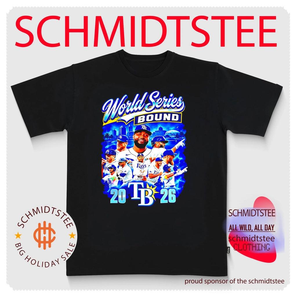 Tampa Bay Rays 2026 American League Champions World Series Bound All Team Shirt
