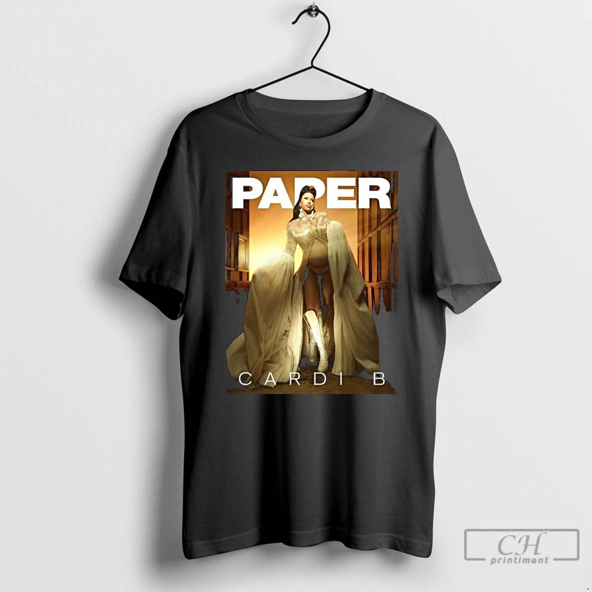 Classic Cardi B Graces The Cover Of Paper Magazine Long Sleve T Shirts