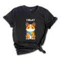 Corgay Shirt, Animal Lover Shirt, Cute LGBT Shirt, Pride Rainbow Shirt, Corgi Lo