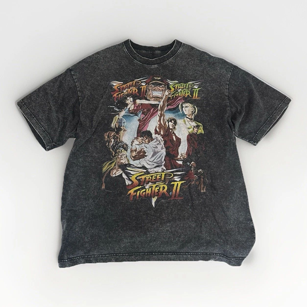 Street Fighter Vintage Style T-Shirt Size XL Video Game Promo