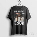 Classic Jackie Young Im Silent But My Rings Loud T Shirts