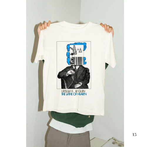 1971 Sci Fi Novel Cover Style Graphic T Shirt Vintage Book Art Unisex Cotton Tee