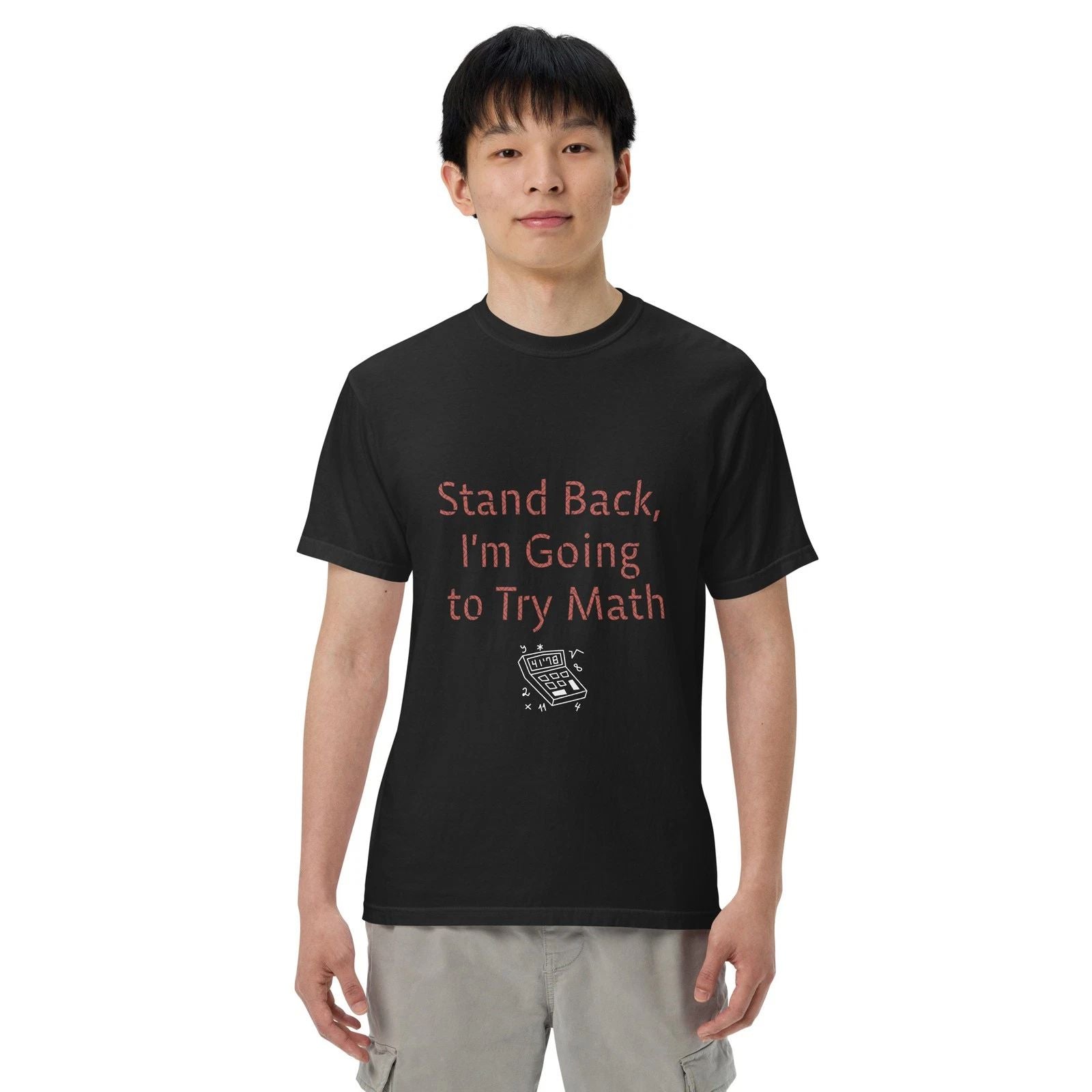 STAND BACK I’M GOING TO TRY MATH T-Shirt | Nerd Humor Tee | Voiceritzy