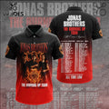 Jonas Brothers The Burning Up Tour Polo Shirt