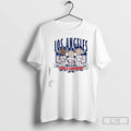 Classic Los Angeles Baseball Back To Back World Champs Caricatures 2025 T Shirts