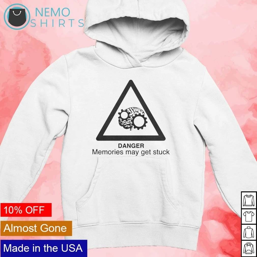 Danger Memories May Get Stuck Brain Gears shirt
