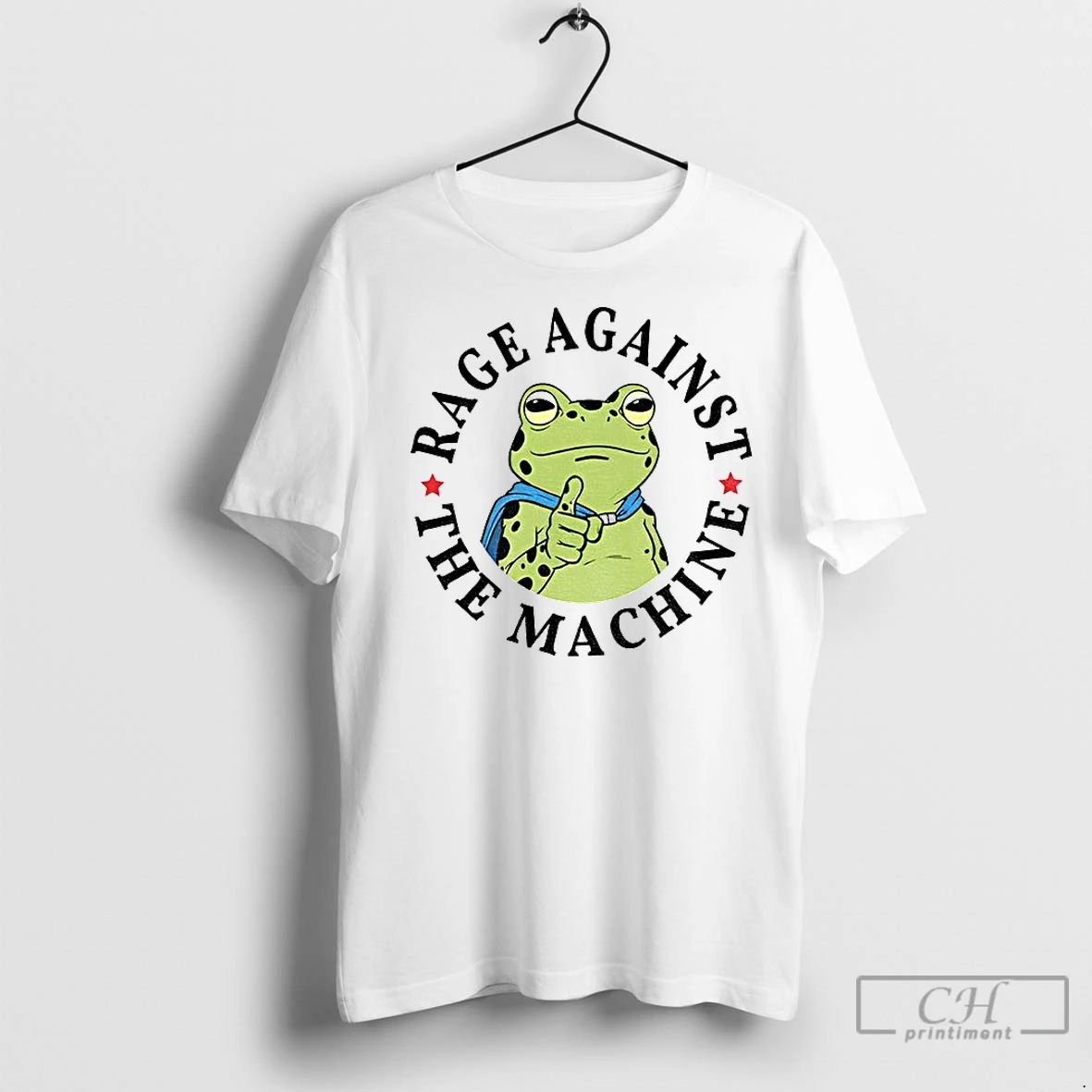 Classic Portland Frog Rage Against The Machine Anti Trump