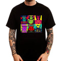 Cowboy Bebop Characters Anime Manga Printed Cotton Trendy Men's T-Shirt Top Tee