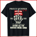 Proud Member Of The Fck Your Feelings 1965 1980 The Badass Black Cotton T-Shirt