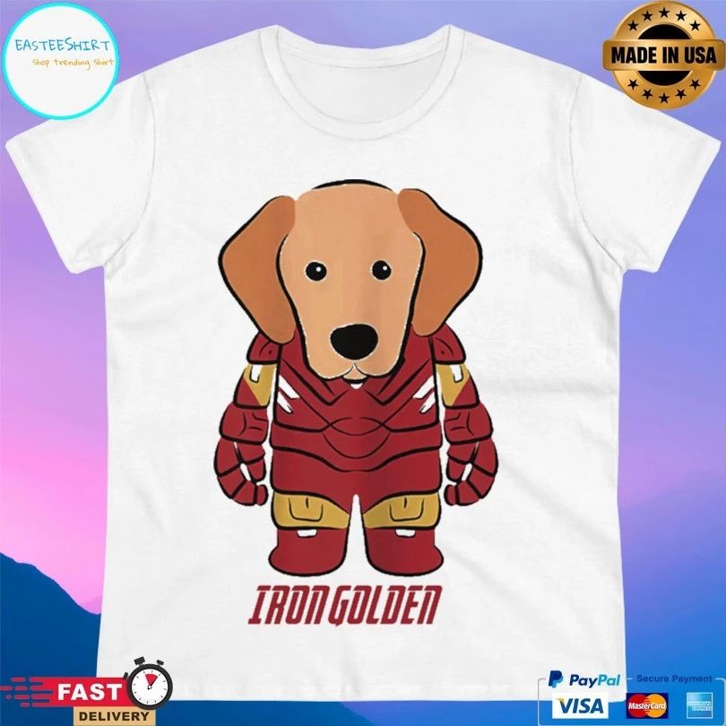 Iron Golden Retriever T-shirt