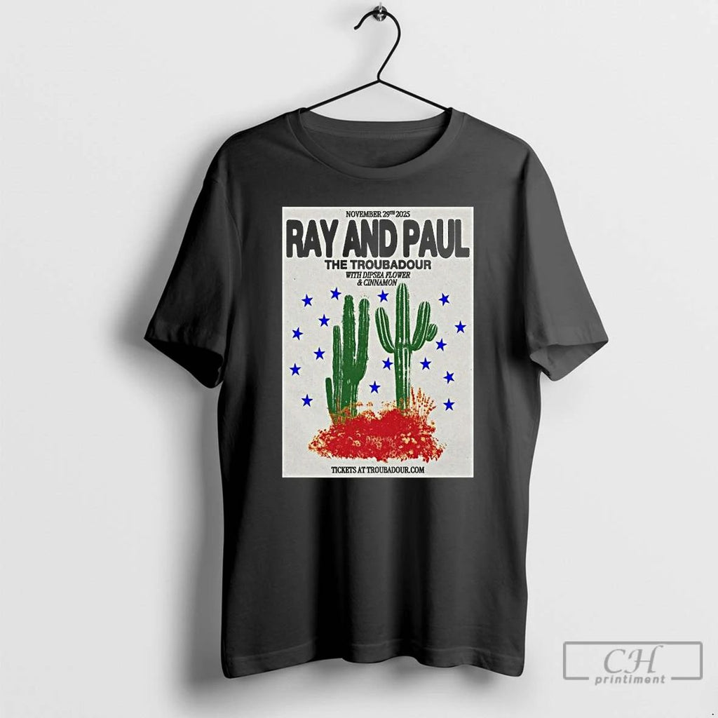 Classic Ray And Paul November 29 2025 The Troubadour West Hollywood Long Sleve T Shirts