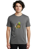 Rocket-Turtle Mens Graphic Tee, 100% Cotton, Casual Summer Wear