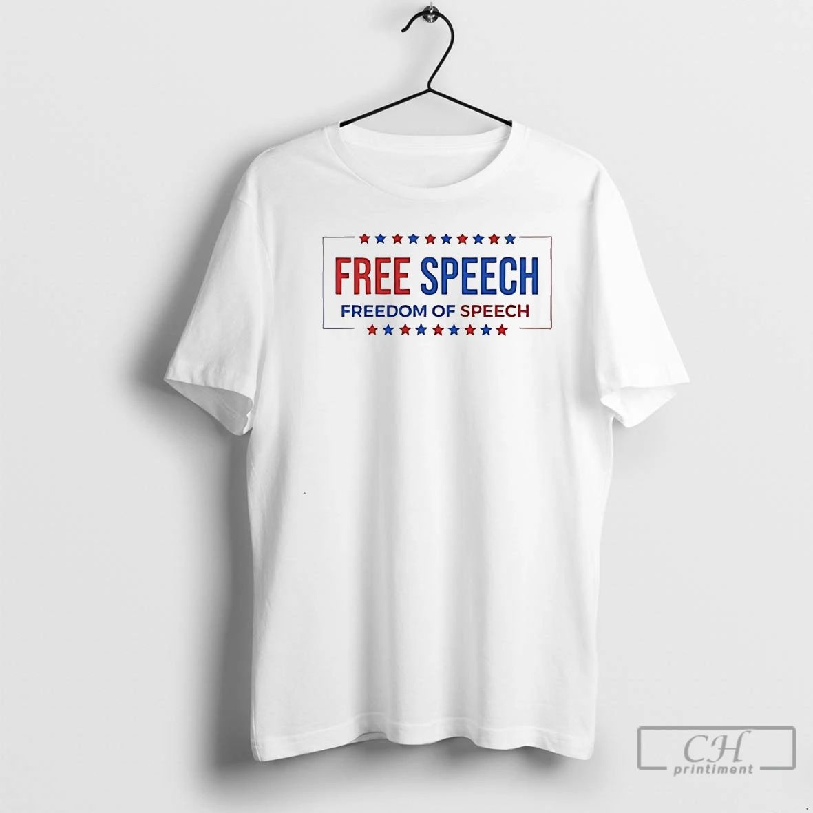 Classic Free Speech Freedom Of Speech Charlie Kirk White T Shirts