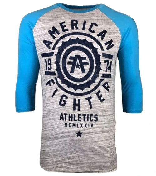 AMERICAN FIGHTER MARYLAND RAGLAN Men's L/S T-Shirt Biker MMA
