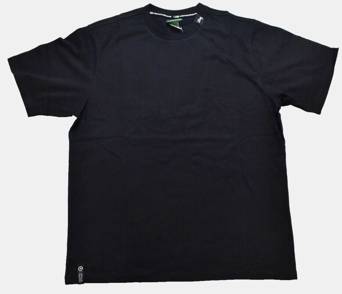 Lifted Research Group Mens LRG Rooting Deeply Black Knit Tee Shirt NWT Medium
