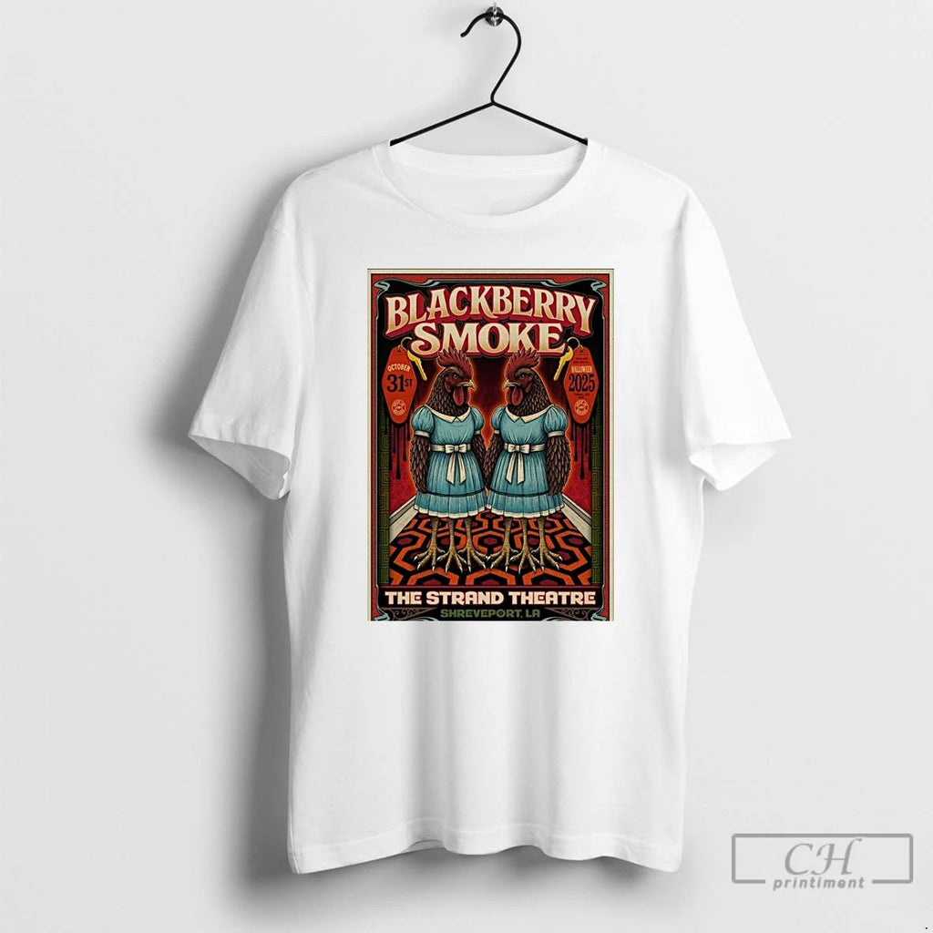 Classic Blackberry Smoke October 31 2025 Strand Theatre Shreveport La T Shirts
