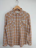 Diesel Plaid Long Sleeve Shirt Cotton S Japan